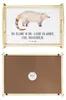 Mr. & Mrs. Panda Tablett Nasenbaer - Weiß - Geschenk, Produktbild-Vorschau 4