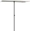 vidaXL Parasol z aluminiowym drążkiem 180x110 cm Piaskowa Podgląd zdjęcia produktu 3