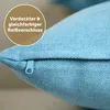 Blumtal 2er Set Kissenbezug 40x60 cm Chenille - Kuscheliges Produktbild-Vorschau 3
