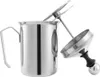 500 ml Milchaufschäumer aus Edelstahl mit Doppelnetz, 8 x 8 Produktbild-Vorschau 1