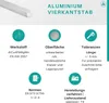 Aluminium Vierkantstab [8 x 8 mm Länge: 2.000 mm] Produktbild-Vorschau 3