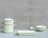 Riess Pánev na smažení 37/22 cm Pastelově zelený smalt Náhled obrázku produktu 2