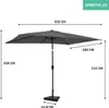 Parasol Rapallo 200x300 combi - With Parasol base GP517XX - Produktbild-Vorschau 8