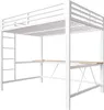 Merax Etagenbett 140x200 cm, Gaming-Metall-Hochbett mit Produktbild-Vorschau 8