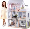 drewniany domek dla lalek w stylu Boho led | ZA4131 Podgląd zdjęcia produktu 15