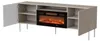 MIRJAN24 TV-Lowboard Art Deco Cashmere 190 mit Kamin, Produktbild-Vorschau 3