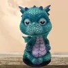 Blauer Drache als Wackelkopf- Auto Wackelfigur Produktbild-Vorschau 5