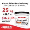 Jurga Dachfarbe Weiß 25kg, Sockelfarbe WASSERDICHT, Produktbild-Vorschau 1