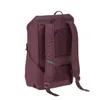 The back view of a deep red backpack against a white background. Produktbild-Vorschau