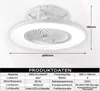 Stropný ventilátor XINZI LED - stropný ventilátor 2 v 1 s Náhľad obrázku produktu 2