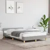 vidaXL Rám postele bez matraca svetlo sivý 120x200 cm látka Náhľad obrázku produktu 2