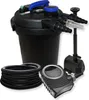 Wiltec complete set: CPF-250 vijverfilter voor vijvers tot Productafbeelding-voorbeeld 1