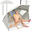 Ombrellone da spiaggia Izrielar 210 cm con protezione UV Anteprima dell’immagine prodotto 11