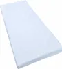 A white quilted mattress protector is shown on a white background. Náhled obrázku produktu