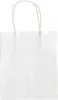 Folia 21200 Sac cadeau - 12 x 5,5 x 15 cm, 20 pièces, blanc Voir les images du produit 1