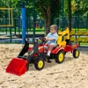 Trattore a pedali COSTWAY, trattore per bambini con Anteprima dell’immagine prodotto 1