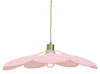 Olucia – NENA – Pendelleuchte – Rosa / Messing Produktbild-Vorschau 2