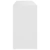 vidaXL Panca per scarpe bianca 103x30x55 cm Materiale a Anteprima dell’immagine prodotto 6