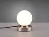 Kleine Tischleuchte mit Glaskugel Weiß Ø12cm - LED per Produktbild-Vorschau 3