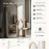 FURNLUX Espejo de pared Cloe, color beige, 60 cm / Color Vista previa de la imagen del producto 10