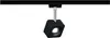 URail Spot Cube 1x8W schwarz matt/chrom 230V Metall 4000K Produktbild-Vorschau 1