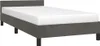 vidaXL Bettgestell ohne Matratze Dunkelgrau 80x200 cm Samt Produktbild-Vorschau 1