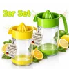 Zitruspresse 2er Set Zitronenpresse Manuell Saftpresse Produktbild-Vorschau 1