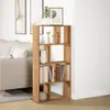 vidaXL Regał na książki Artisan dąb 60x20x120,5 cm Materiał Podgląd zdjęcia produktu 4