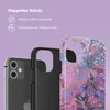 Selencia Vivid Back Cover iPhone 11 - Fresh Paint Flower Produktbild-Vorschau 2