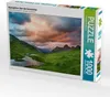 CALVENDO Puzzle Alpenglühen über den Scheidseen | 1000 Produktbild-Vorschau 2