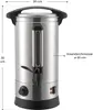 Bollitore per vin brulé Juskys Teramo 10 litri 1500W con Anteprima dell’immagine prodotto 4