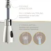 Lenz KALANI² Küchenarmatur Nickel – Profi-Pendelbrause mit Produktbild-Vorschau 3