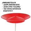 Diabolo jonglierteller mit stab kinder– 23 cm UV reaktiver Produktbild-Vorschau 2
