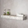 levandeo Wandregal Holz Massiv 80x20cm Shabby Chic Produktbild-Vorschau 2