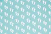 Geschenkpapier Baby Füße / Hände beidseitig 70cm x 2m Rolle Produktbild-Vorschau 1