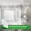 A bathroom scene with a bathtub, shower enclosure, and ceiling lights, with a product in the foreground. Náhled obrázku produktu