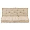 Pallet pads 2 pz. Cotone Beige Anteprima dell’immagine prodotto 2