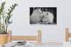 MuchoWow® - Leinwandbilder - Wölfe - Schnee - Familie, Produktbild-Vorschau 6