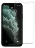 A screen protector is placed over an iPhone screen. Produktbild-Vorschau