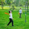 COSTWAY Set di tetherball regolabile in altezza a 3 Anteprima dell’immagine prodotto 2