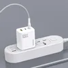 DUDAO Dudao A29CEU Adapter 65Watt 2xUSB-C 1xUSB-A (1m USB-C Podgląd zdjęcia produktu 5