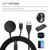 2in1 Induktive Ladegerät Für Samsung Galaxy Watch 3 / 4 / 5 Produktbild-Vorschau 2