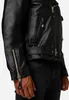 Herren Lederjacke Bikerjacke Ricano BRANDO Nappa – Schwarz Produktbild-Vorschau 5