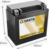VARTA Dynamic AUX AUX14 Starterbatterie 12V 13Ah 200A/EN Voir les images du produit 2