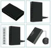 AIR2GO 10 Port USB Ladegerät USB-Ladestation Quick Charge Produktbild-Vorschau 3