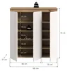 Kommode "Assino" in weiß und Evoke Eiche 105 x 111 cm Produktbild-Vorschau 10