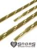 SNORS Sicherheitssenkel rund - GRAUGRÜN / CREME - 5mm - Produktbild-Vorschau 2