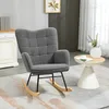 HOMCOM Schaukelstuhl Sessel Relaxsessel bis 120 kg, Produktbild-Vorschau 2