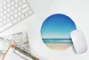 MuchoWow® Mauspad Mousepad Strand - Meer - Blau 20x20 cm - Produktbild-Vorschau 5