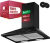 LEVIVO A+++ cofano aspirante 60cm ricircolo e scarico Anteprima dell’immagine prodotto 1